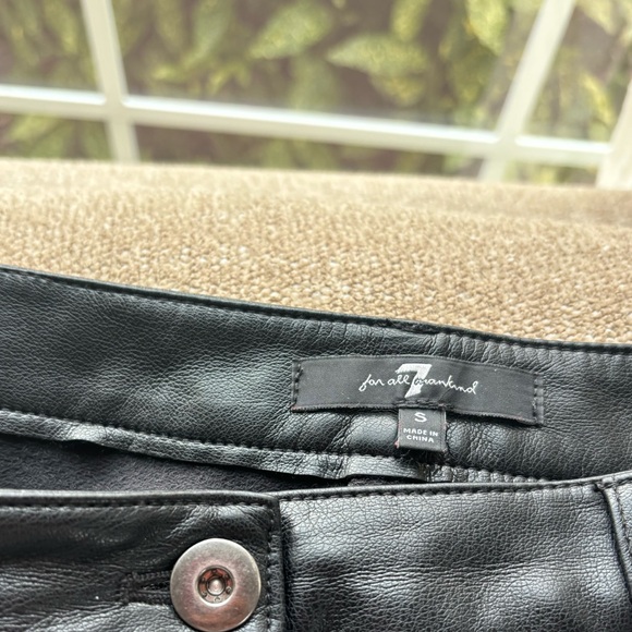 For all mankind leather pants - Picture 3 of 3